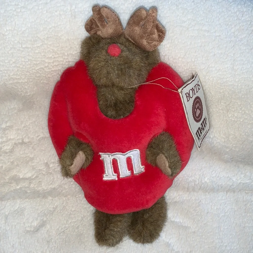 NWT Vtg. Boyd’s M&Ms Collection Red Bear